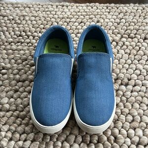 Crewcuts Classic Blue Kids Slip-On Sneakers